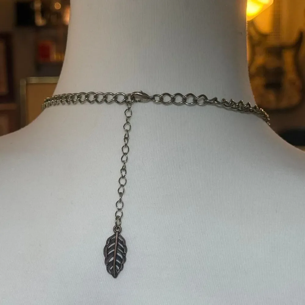 Handmade Steampunk Statement Necklace